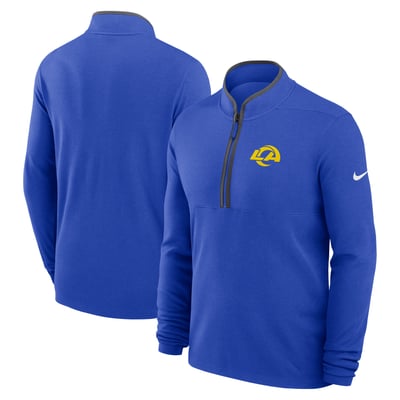 Los Angeles Rams Nike Primetime Victory Dri-FIT Half-Zip Pullover - Royal